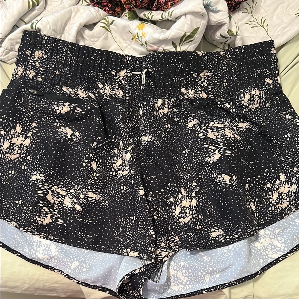 Stylish Old Navy Black and White Women's Athletic Shorts